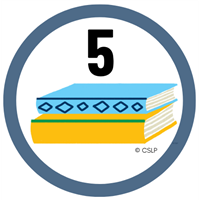 Early Reader Badge 5 Badge
