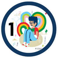 Kids Reading Badge 1 Badge