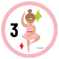 Kids Reading Badge 3 Badge