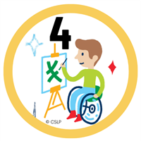 Kids Reading Badge 4 Badge
