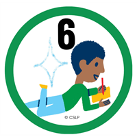 Kids Reading Badge 6 Badge
