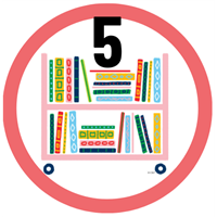 Teen Reading Badge 5 Badge